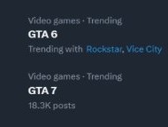 《GTA7》上热搜 网友:你们不愧是游戏界的老将