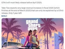 GTA6发售时间曝光!距离发售只剩1年多