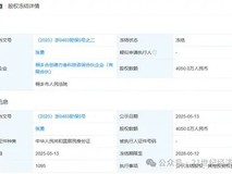 张勇名下4050万元股权被冻结