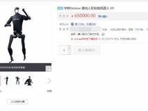 宇树科技发布两款高定价人形机器人:最高65万!