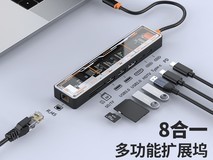 Gopala八合一Typec扩展器PD100W限时优惠65元