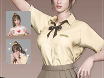 韩国射击游戏新增学院制服元素，辣妹角色上演枪战奇缘
