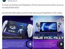 PS Portal掌机IGN评分8分遭质疑 网友晒出华硕ROG掌机获评8分