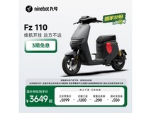 九号电动Fz110电动自行车智能锂电强劲续航