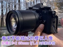 春天不能错过的樱花人像 尼康Z f+Z 85mm f/1.8 S实拍体验