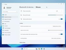 Windows 11“设置”应用新增鼠标相关功能调整