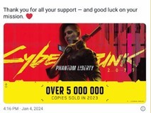 500万玩家潜入《赛博朋克2077:往日之影》