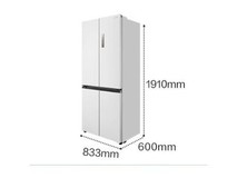 美的M60风冷十字门冰箱直降1820元