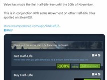 Steam限时免费领取《半条命》,玩家可参与体验经典射击游戏