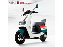 立马电动车千里马H5三代月光白京东限时优惠