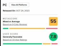 指环王:莫瑞亚评测褒贬不一,M站今年排名第401位