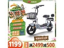 【手慢无】五星钻豹L3电动车仅售1199元 行驶40公里不成问题