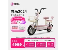 爱玛哆乐电瓶车48V12AH大电池,续航持久,现价1999元