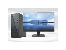 联想来酷商务台式机i5-12450H办公电脑主机+W11+23英寸显示器2159元
