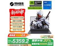 机械革命极光X游戏本i7-13700HX 2.5K屏RTX5060显卡