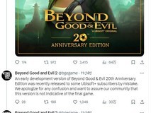 育碧官方确认《超越善恶》20周年纪念版游戏明年年初发布!