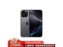 京东自营iPhone 16 Pro Max 256GB黑色双卡优惠价7999元