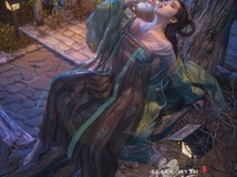 艺术家发布黑神话悟空蜘蛛精二姐最新渲染图