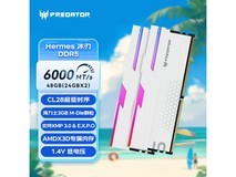 宏碁掠夺者Hermes冰刃48G(C28)内存条优惠价963元