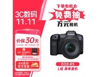 佳能EOS R5 8K微单套机京东促销价28799元