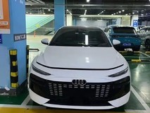 国产奥迪A6L e-tron实车曝光,设计引争议