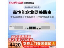 锐捷RG-NBR-N7205-E:企业级高性能综合网关,401-500终端带机的网络安全守护者(5200元起)