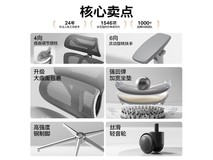 永艺沃克max电脑椅京东大促,到手432元