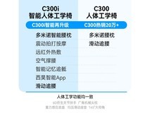 西昊C300i人体工学椅限时特惠2073元