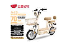 五星钻豹A43新国标长续航电动自行车