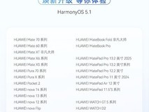 HarmonyOS 5.1升级来袭，多机型适配畅享交互技术新范式