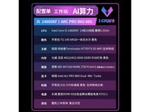 铭瑄i5 14600KF+48G显存AI主机