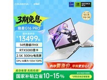 七彩虹隐星G16 Pro笔记本京东补贴价13374