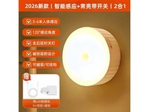 艾勒丝汀声控感应夜灯9.9元