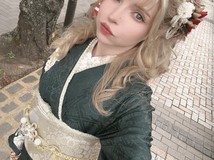 艾什莉原型演员晒浴衣写真萌翻网友