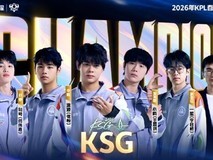 快手KSG4:0零封重庆狼队,首夺2026KPL春季赛总冠军
