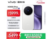 京东vivo X300 Pro简单白款优惠低至5299元