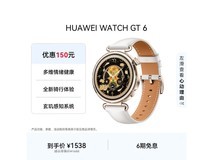 华为 WATCH GT 6 41mm 浮光白款优惠购