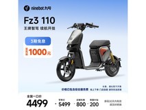 九号FZ3 110电动自行车京东优惠低至4499元
