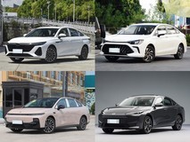 20万内五款实用三厢轿车横评:燃油/混动/纯电全路线实测