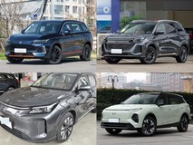 10万元内插电混动中型SUV四强争霸,谁是家庭出行最优解?