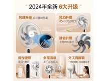 美的SAC35BR落地扇促销，领券实付189元