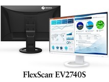 艺卓发布新款4K显示器FlexScan EV2740S