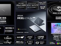 华硕ROG幻14 Air曝光:弃用12Xe改推Ultra 9处理器