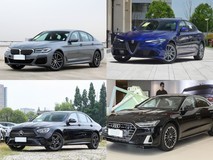 50万内进口豪华5座三厢车横评:宝马5系、阿尔法·罗密欧Giulia、奔驰E级与奥迪A7L四强对决