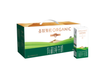 圣牧24盒200ml品醇家庭装有机纯牛奶,仅128元!