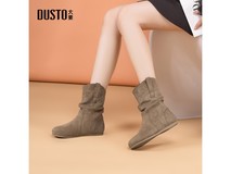 DUSTO大东美拉德加绒勃肯短靴京东特惠