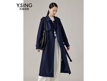 衣香丽影卡其风衣,京东5折仅352元