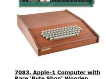 罕见木盒Apple-1拍出47.5万美元超估价六成