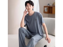雅鹿莫代尔男士短袖睡衣套装