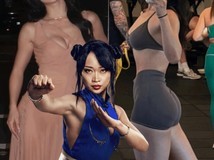 卡琳娜·梁为演春丽苦练腿功狂吃牛排,坚持真动作不靠特效